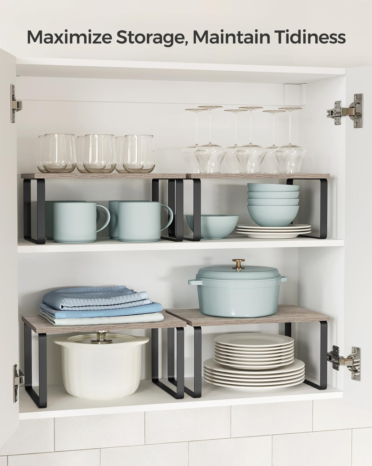 Cabinet Organizer Shelf (2 Count)