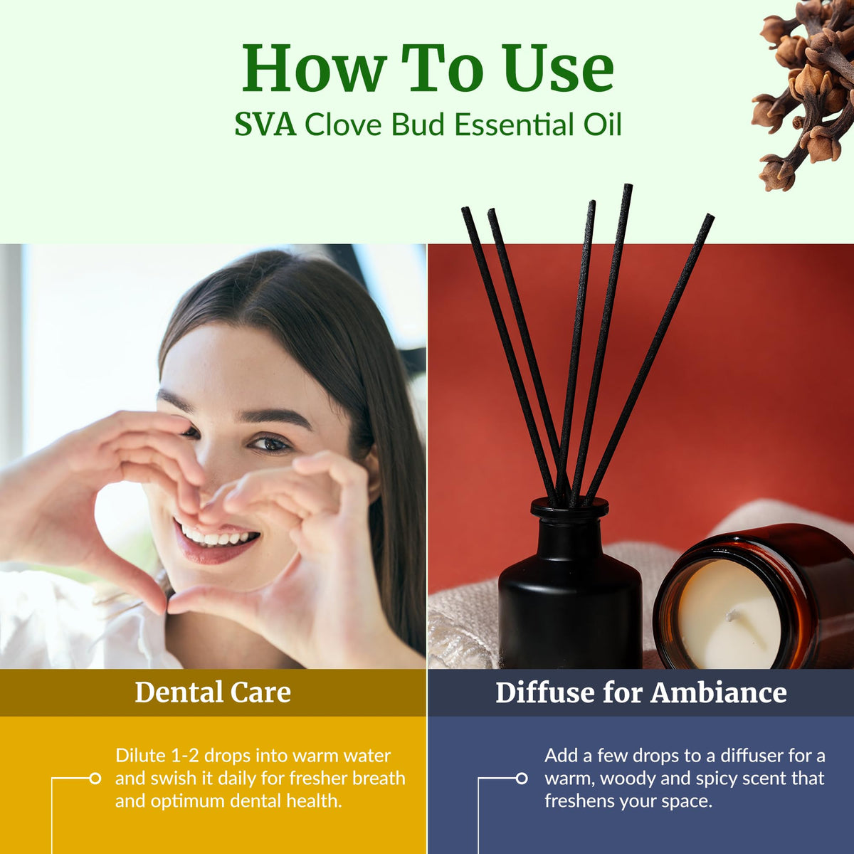 SVA Clove Bud Essential Oil (32 Fl Oz)