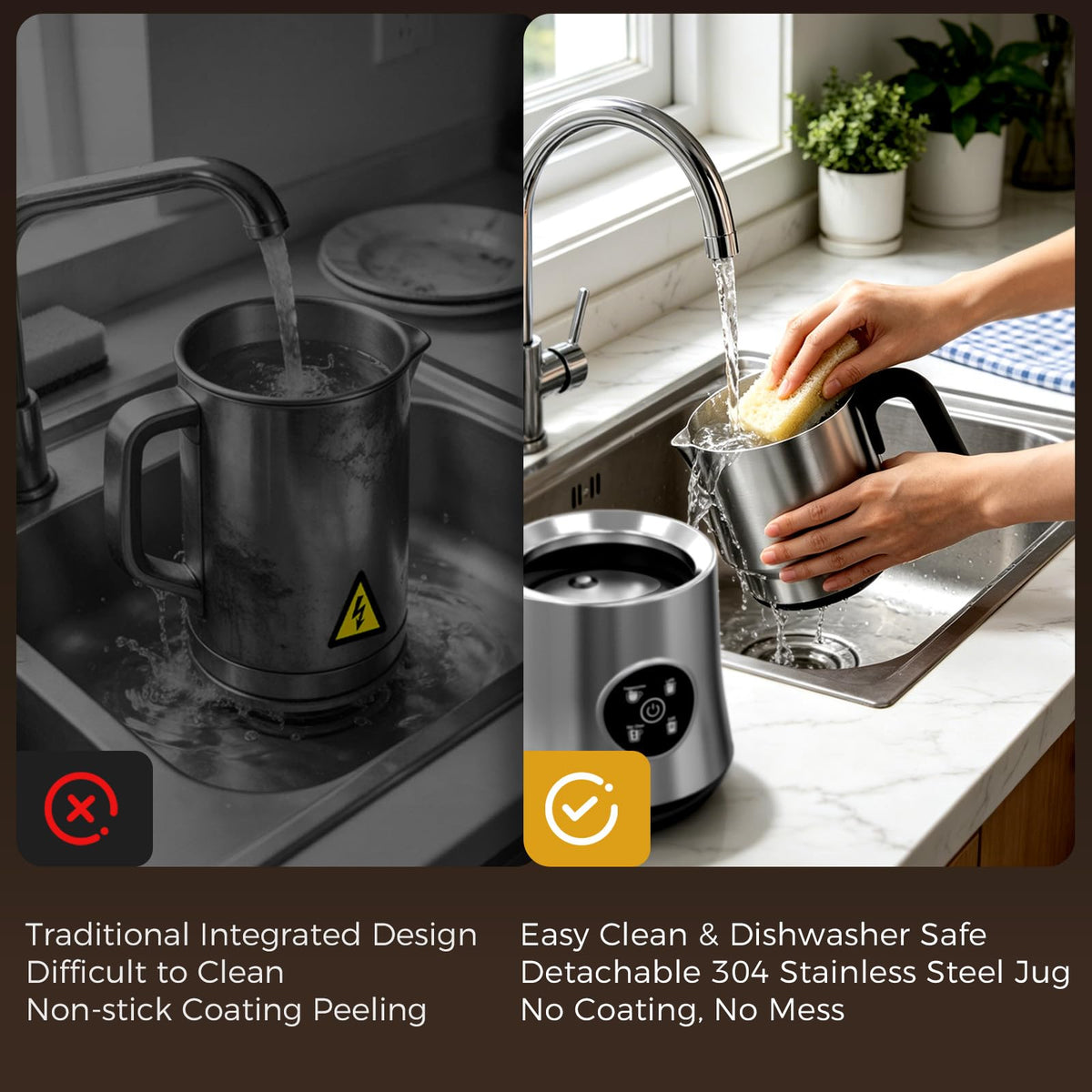 Milk Frother and Steamer