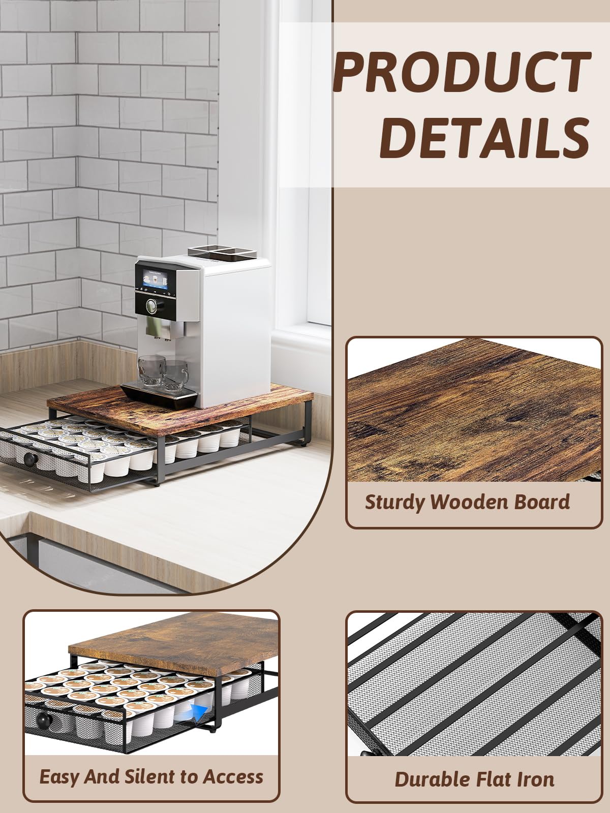 Coffee Pod Storage Drawer