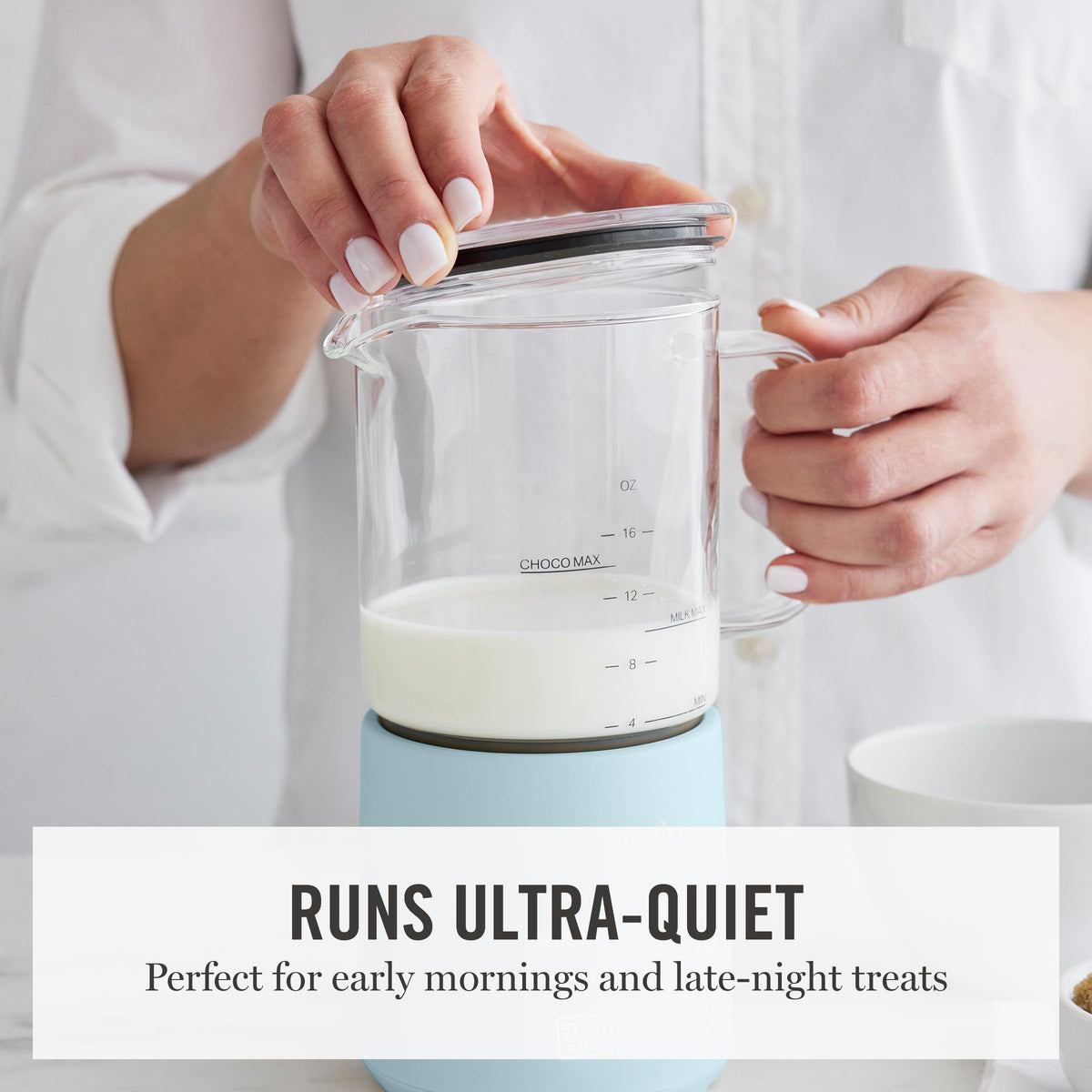 10oz Milk Frother & Steamer