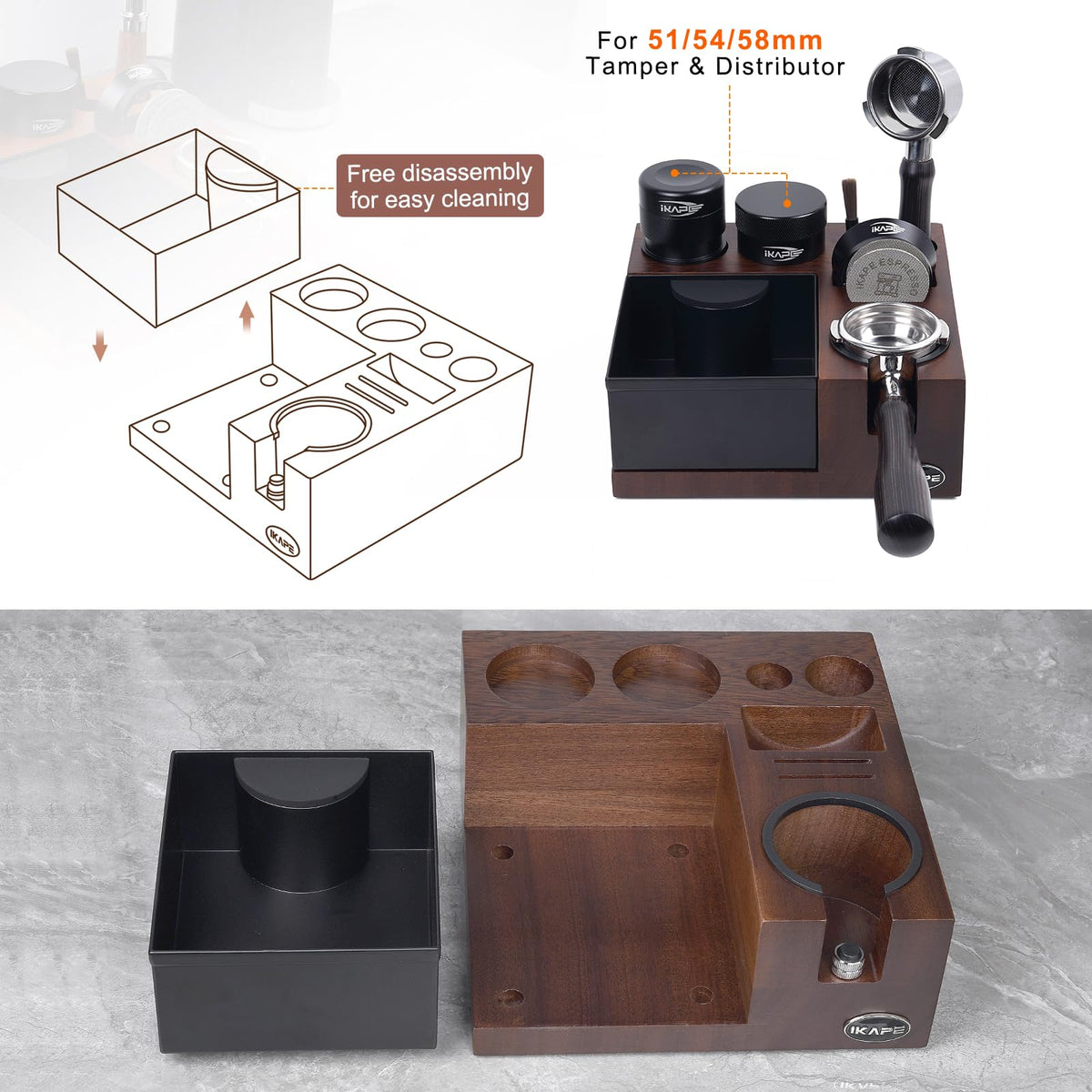 V5 Espresso Knock Box