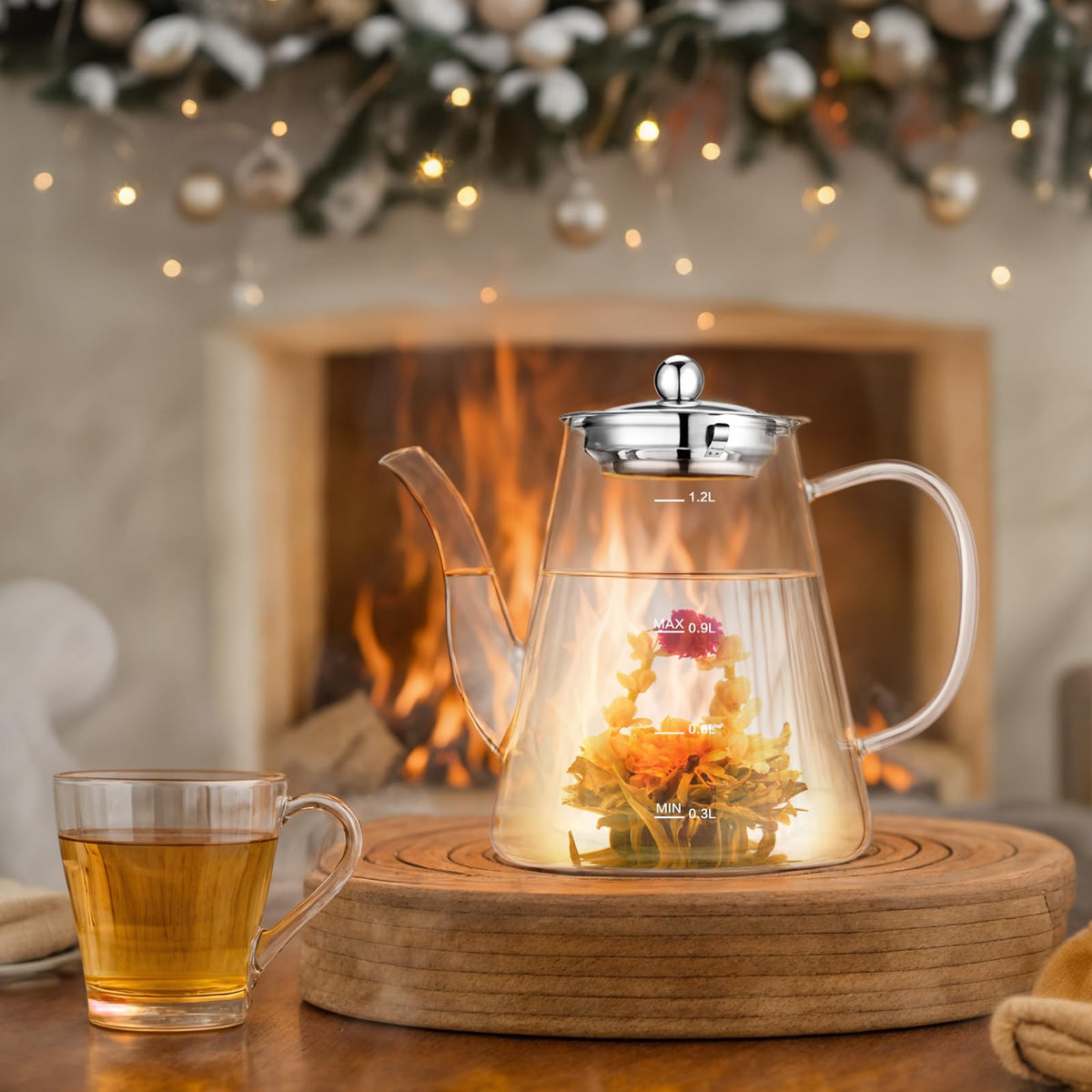 Glass Teapot 1200ml