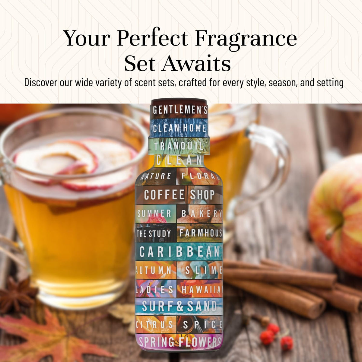 Apple Cider Scented Oil 100ml (3.38 Fl Oz)