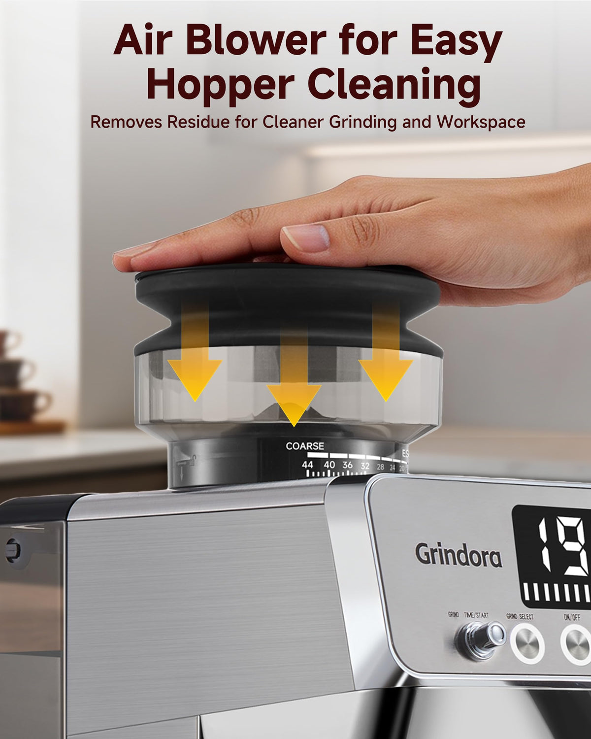 Espresso Machine with Grinder