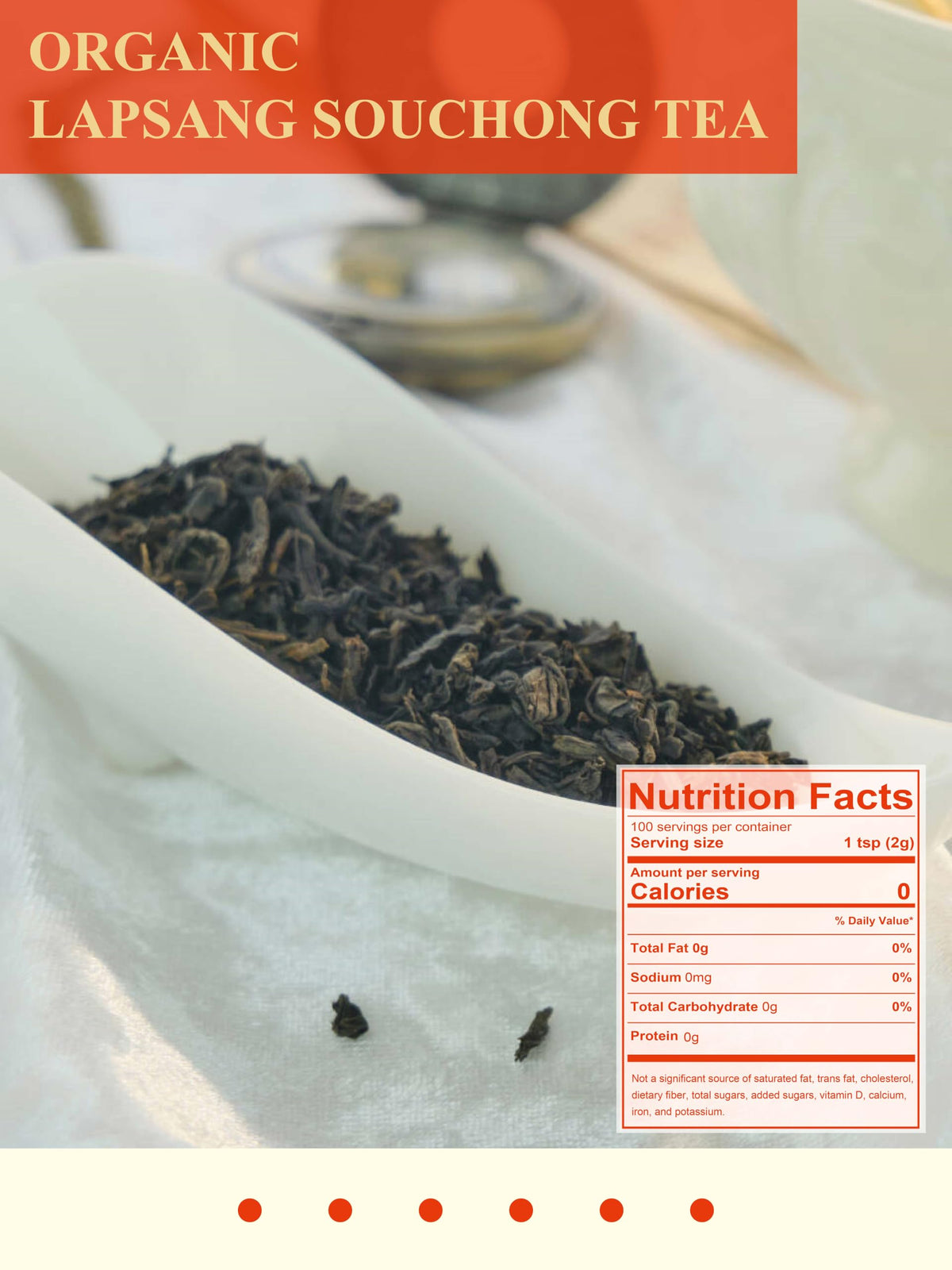 Organic Lapsang Souchong Tea (7 Ounce)