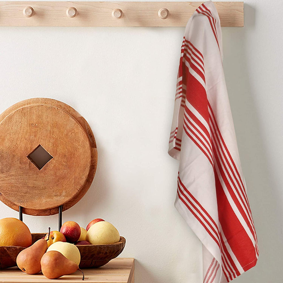 Kitchen Towels Cotton Dish Towels 20”x30” (3 Count)