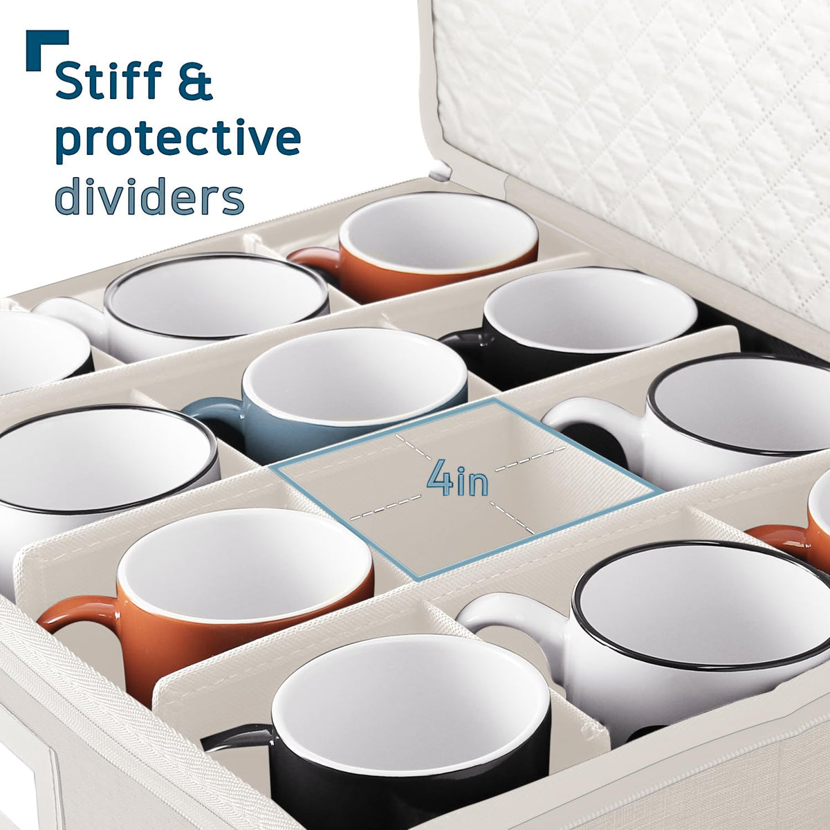 Hard Shell Mug Organizer