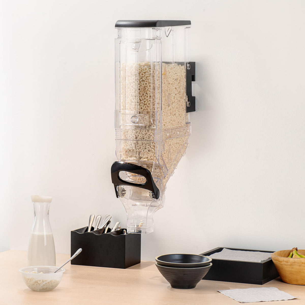Cereal Dispenser 5 gal Plastic Wall