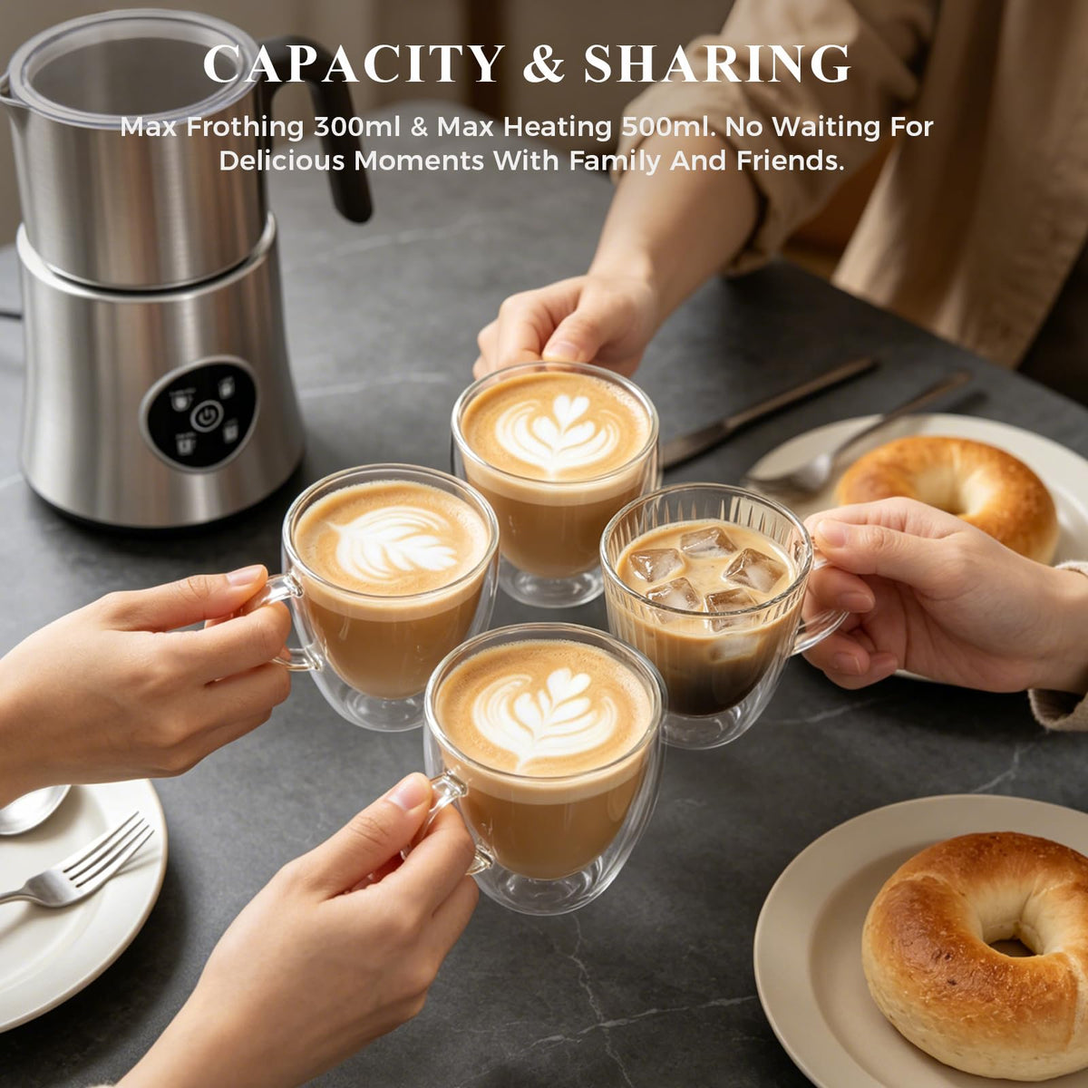 lectric Frother 900ML