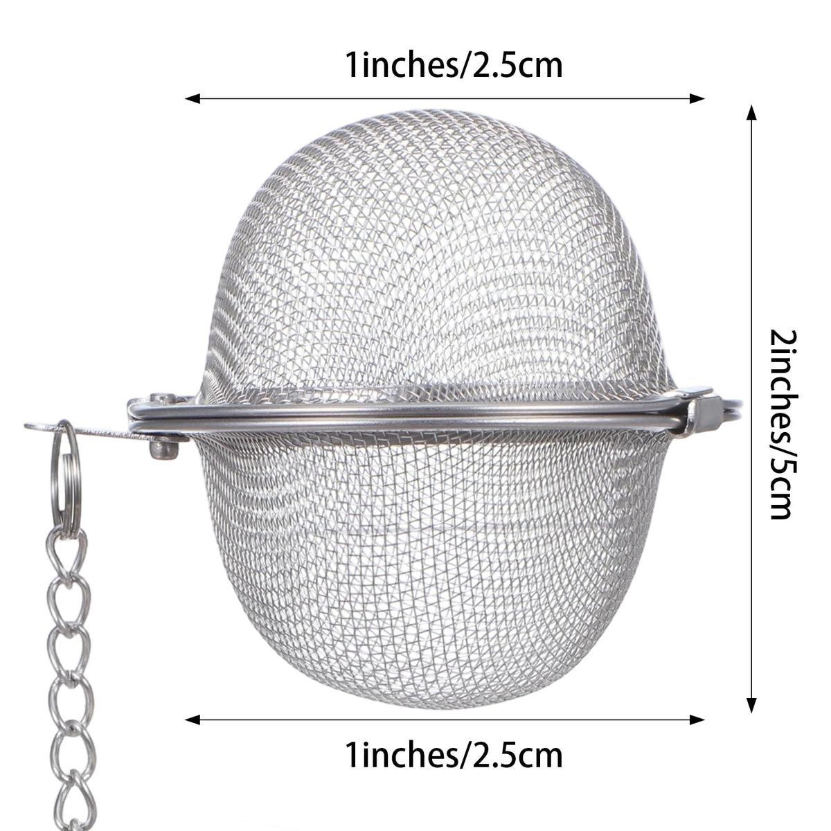 20Pcs Stainless Steel Mesh Tea Ball (20 Count)