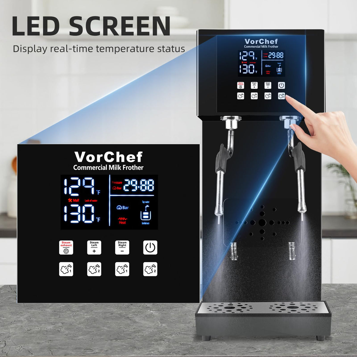 Commercial Milk Frother