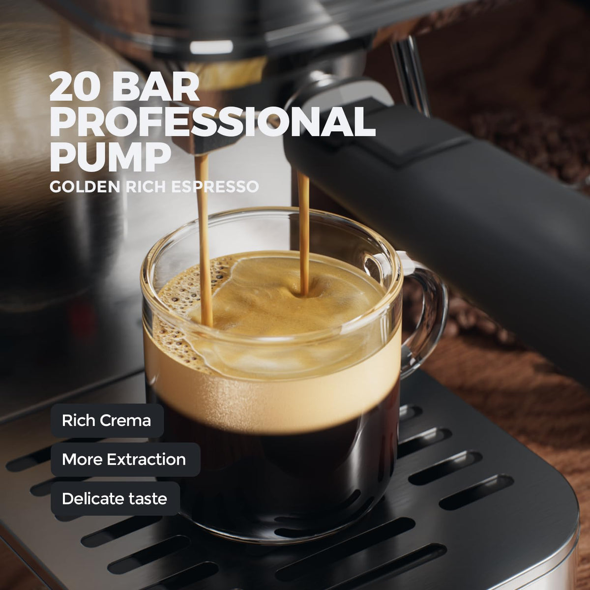 Espresso Machine with Rapid Cold Brew