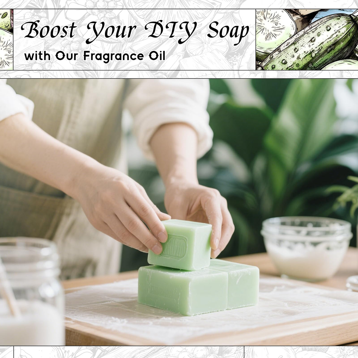 Cucumber Fragrance Oil for Diffuser (5.07 Fl Oz)