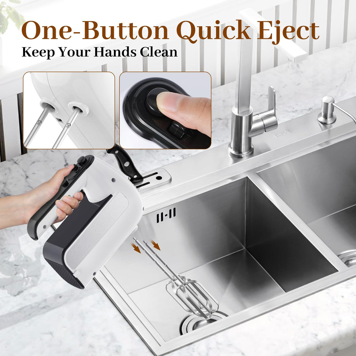 5 Speed Electric Hand Mixer