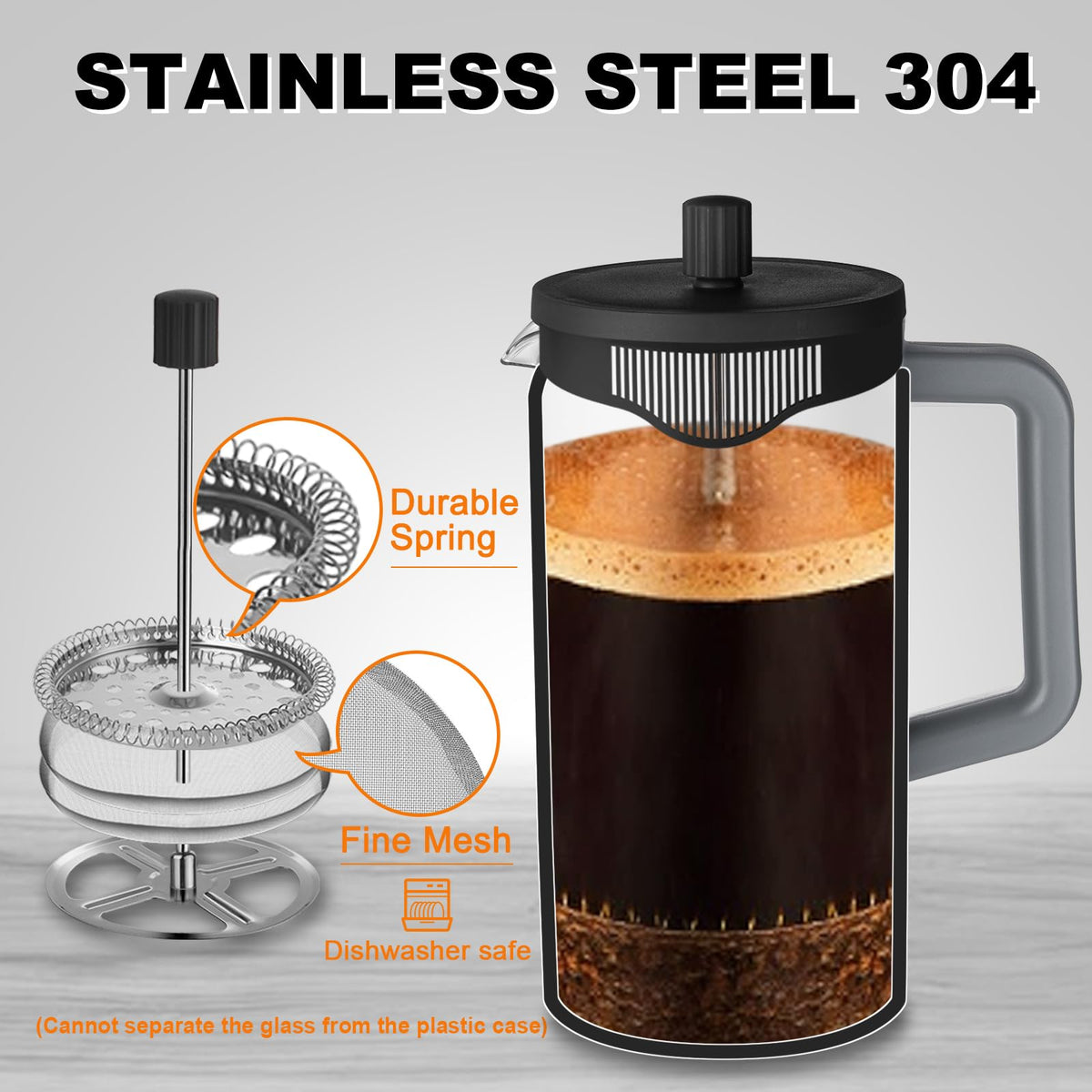 French Press Coffee Maker (21 Ounce)