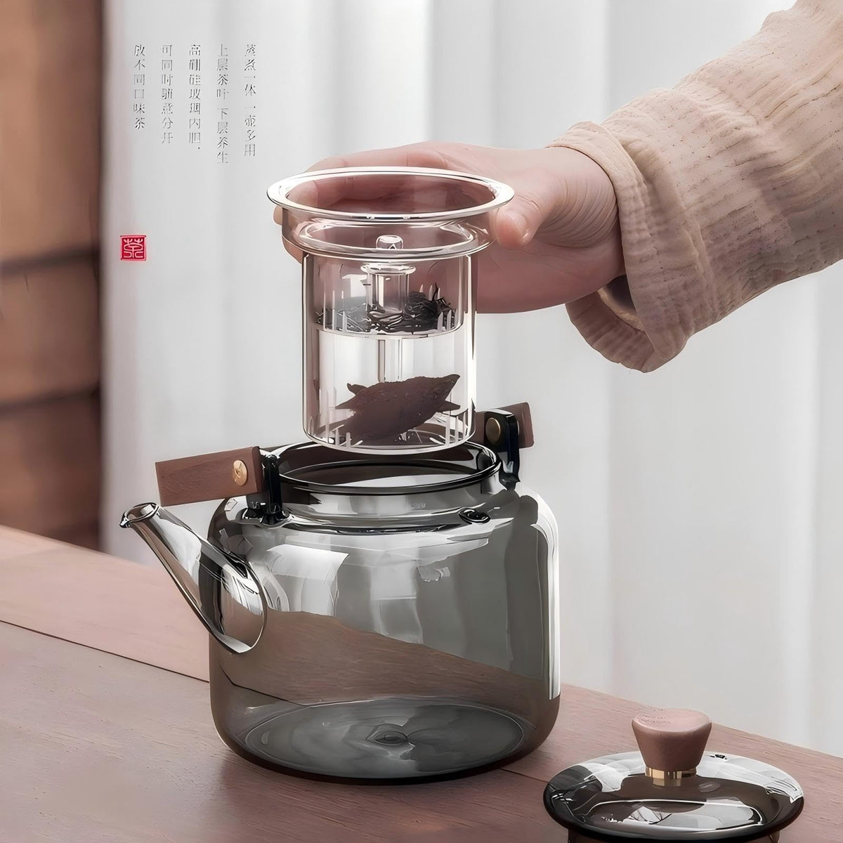 Tea Pot with Infuser for Loose Leaf Tea