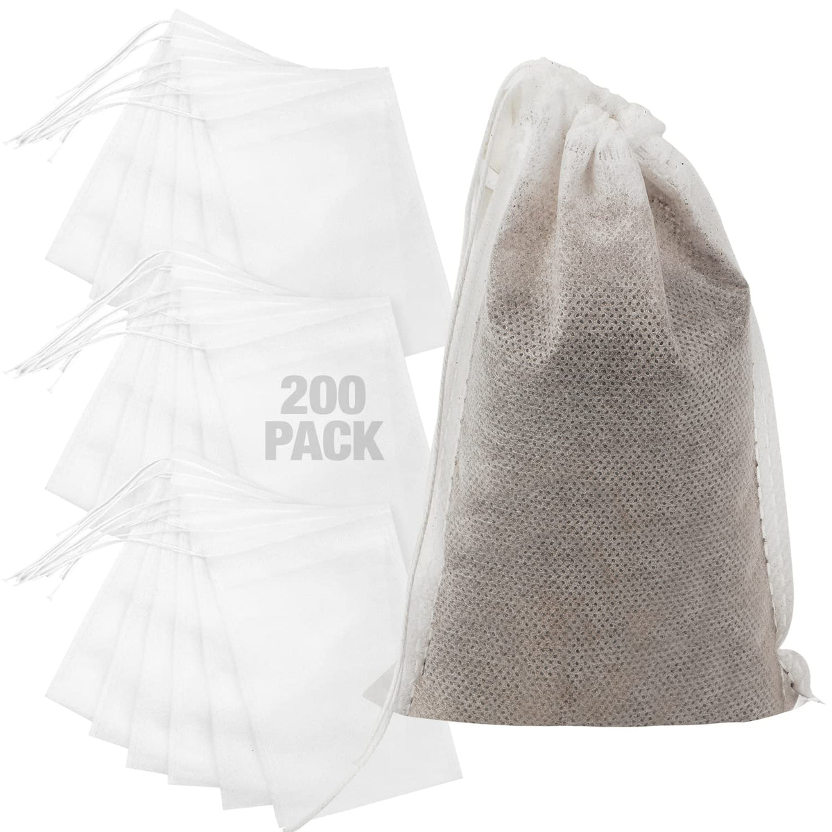 Non Woven French Press Filter Bags 200 (200 Count)