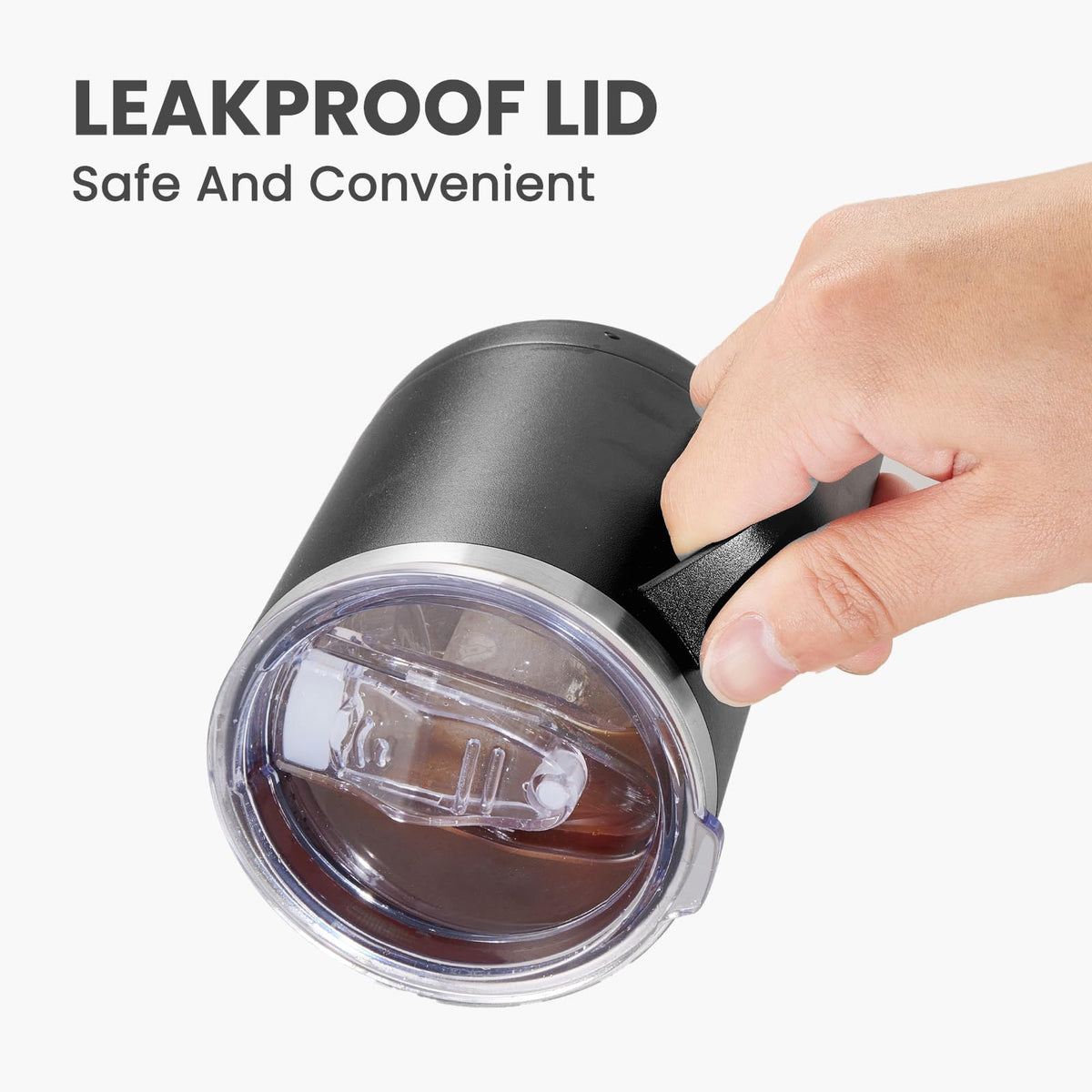 12oz Coffee Mug With Handle 2 Pack Bulk (2 Count)