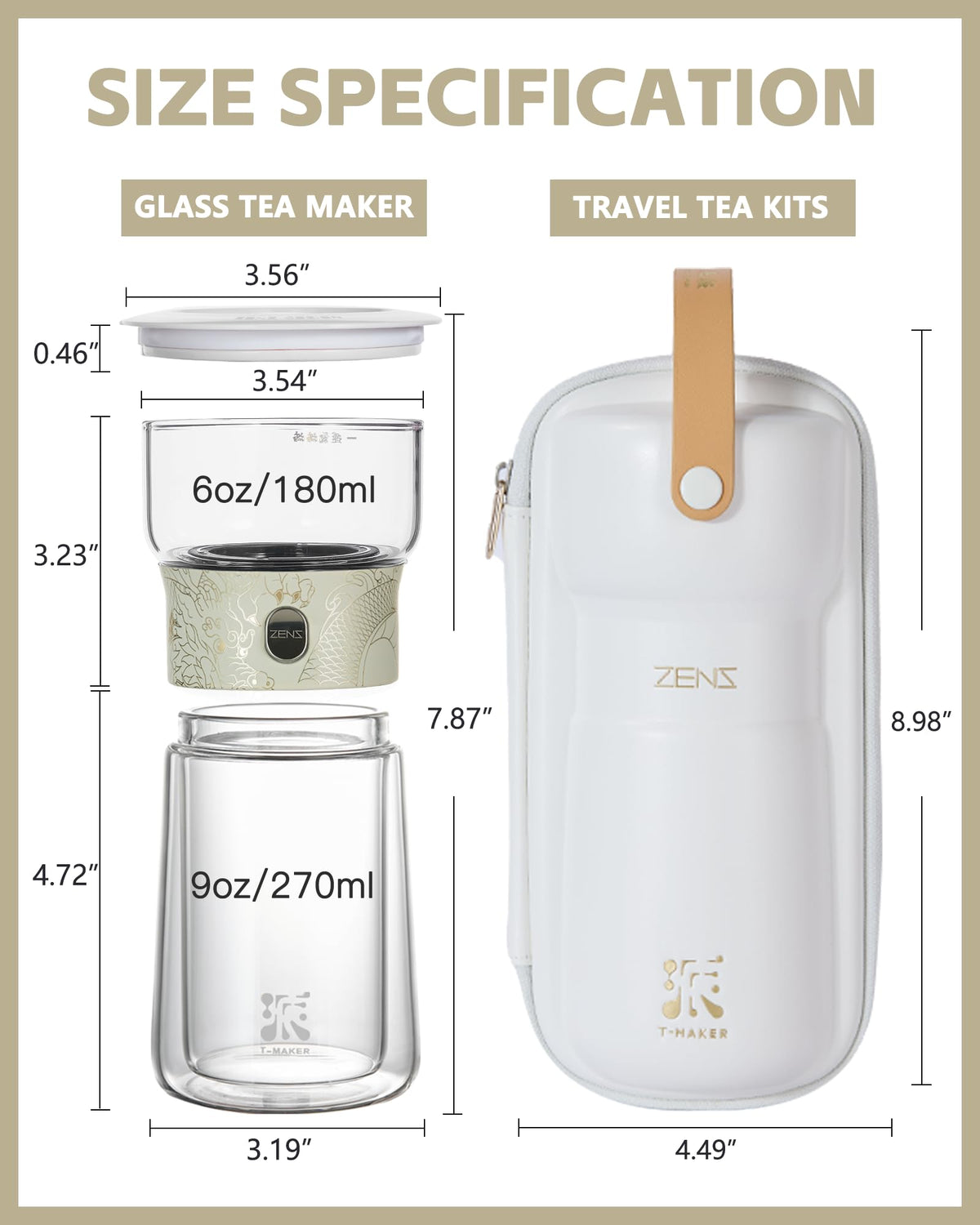 Glass Tea Infuser Pot