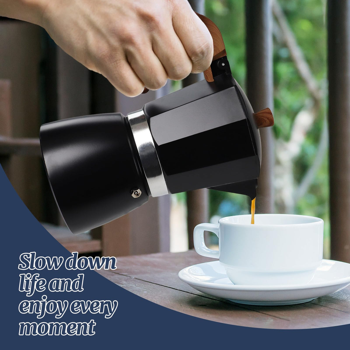 12 Cup Moka Pot Aluminum 600ml Italian Coffee Maker