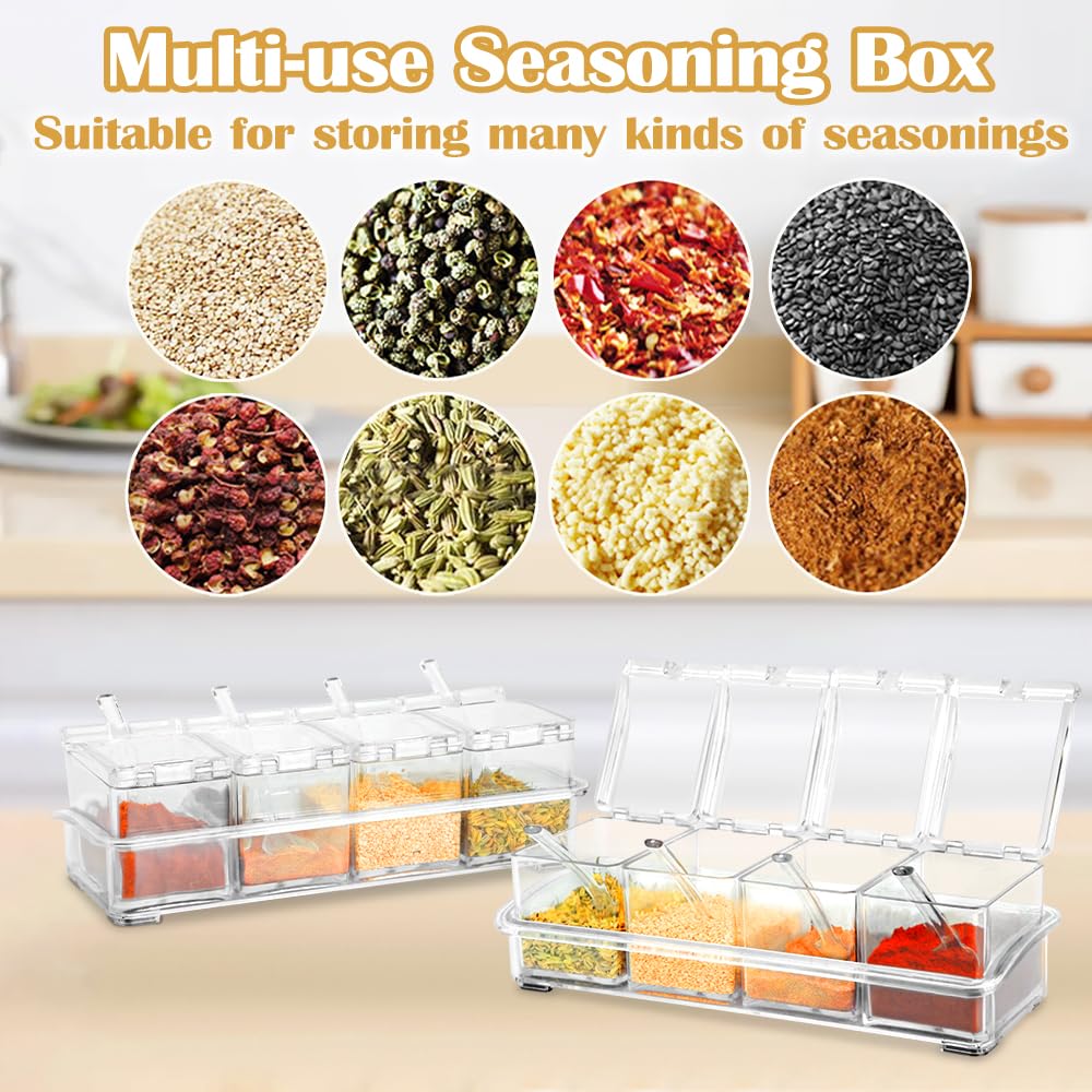 Clear Seasoning Box (2 Count)