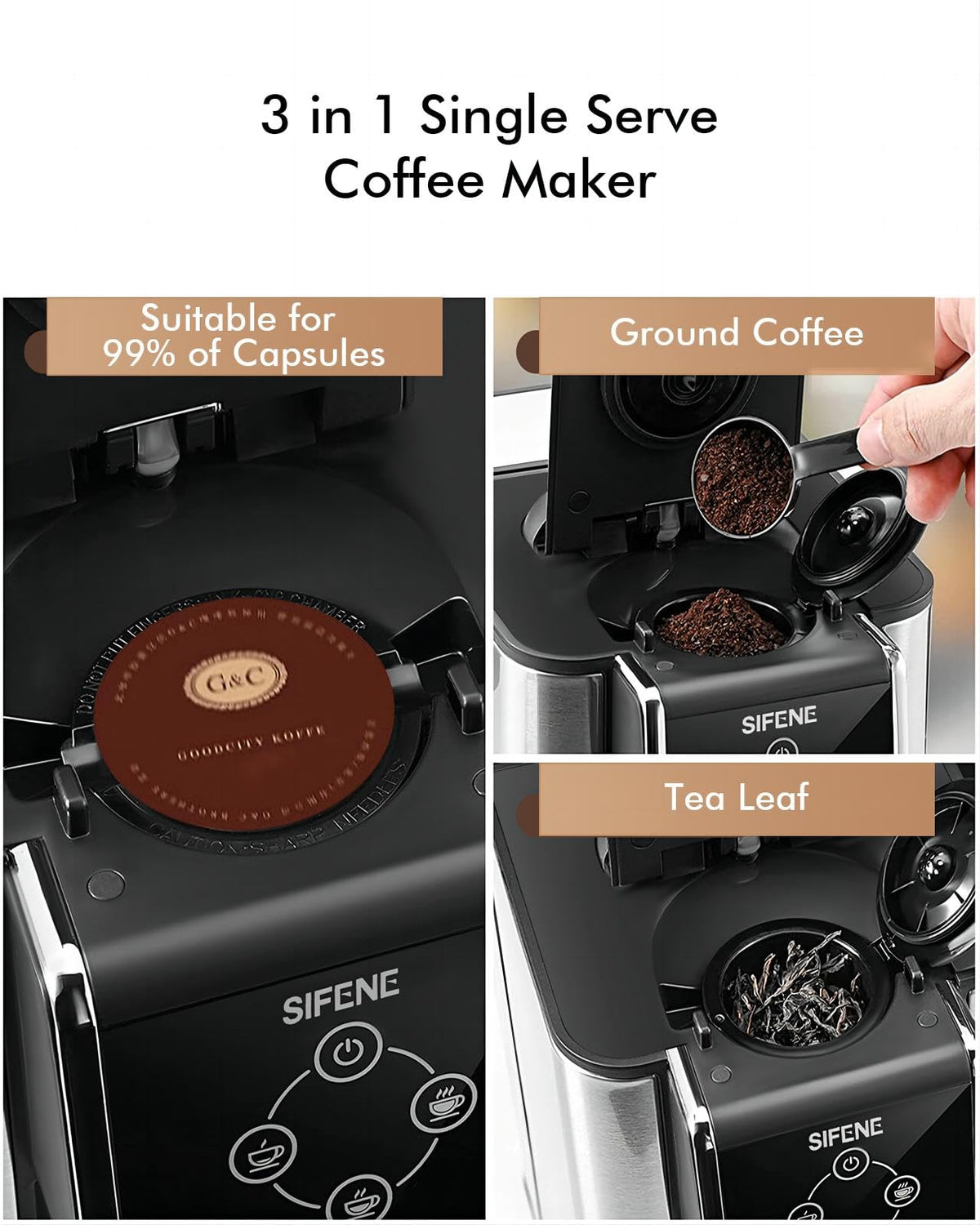 Quick Brew Single Serve Coffee Maker