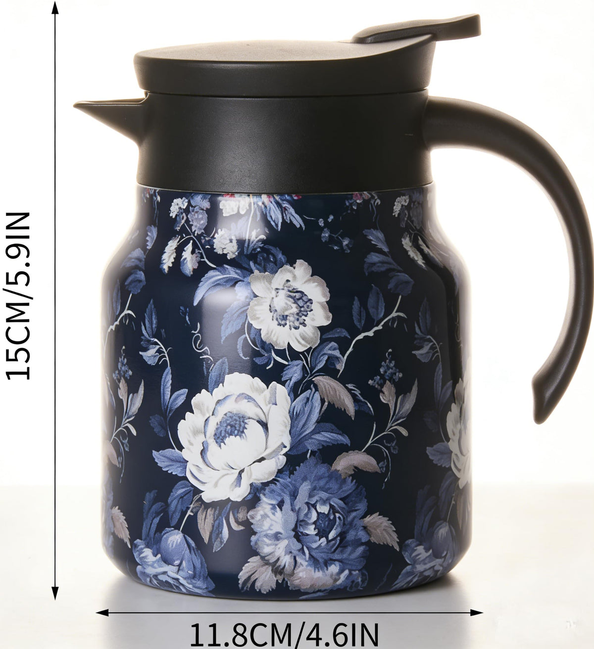 Vintage Floral Teapot with infuser