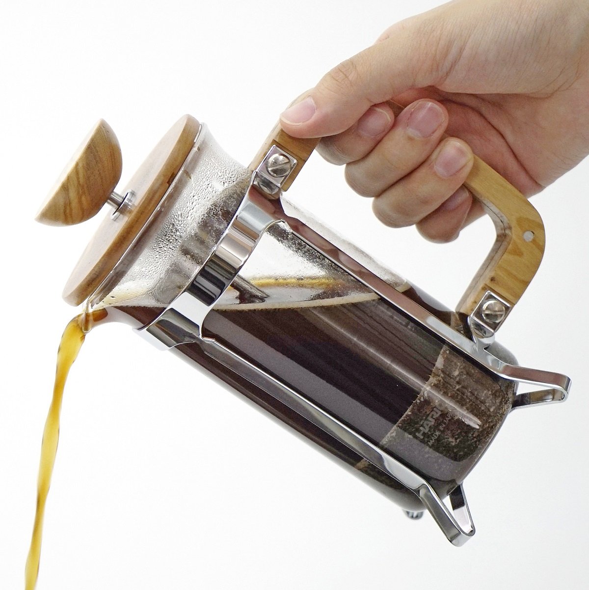Olive Wood Coffee and Tea Press