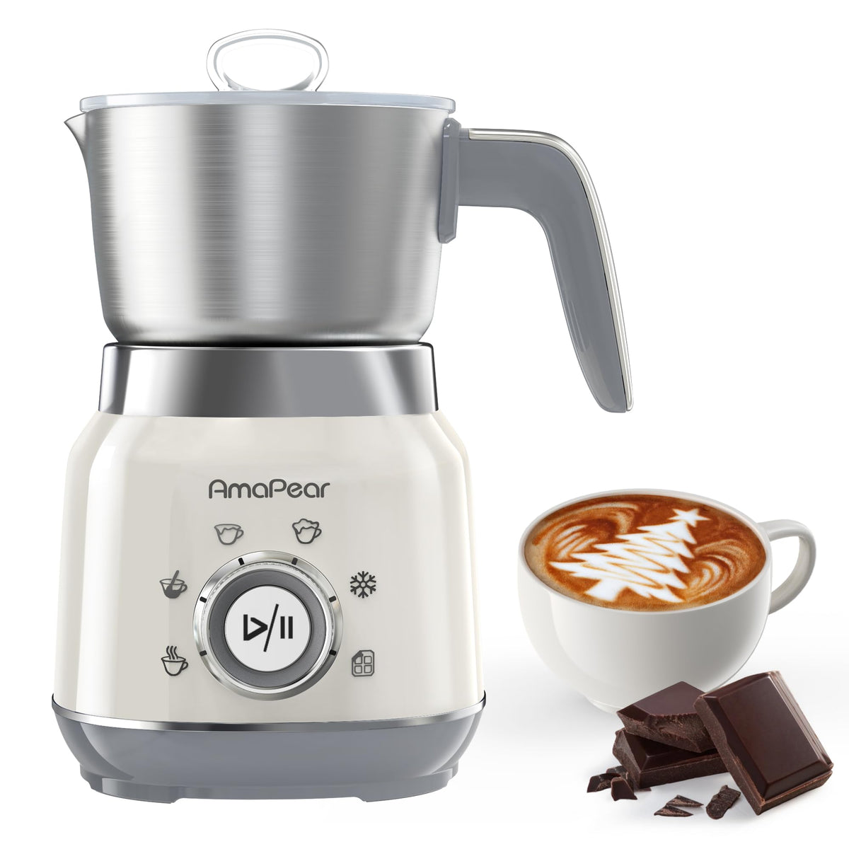 Electric Milk Frother and Steamer
