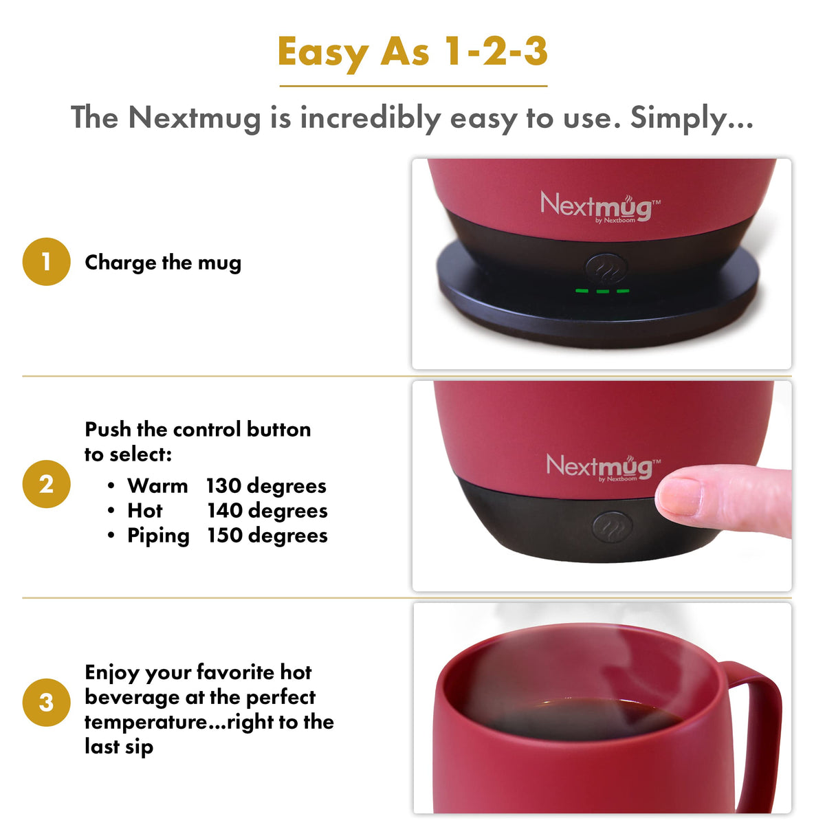 Nextmug Temperature