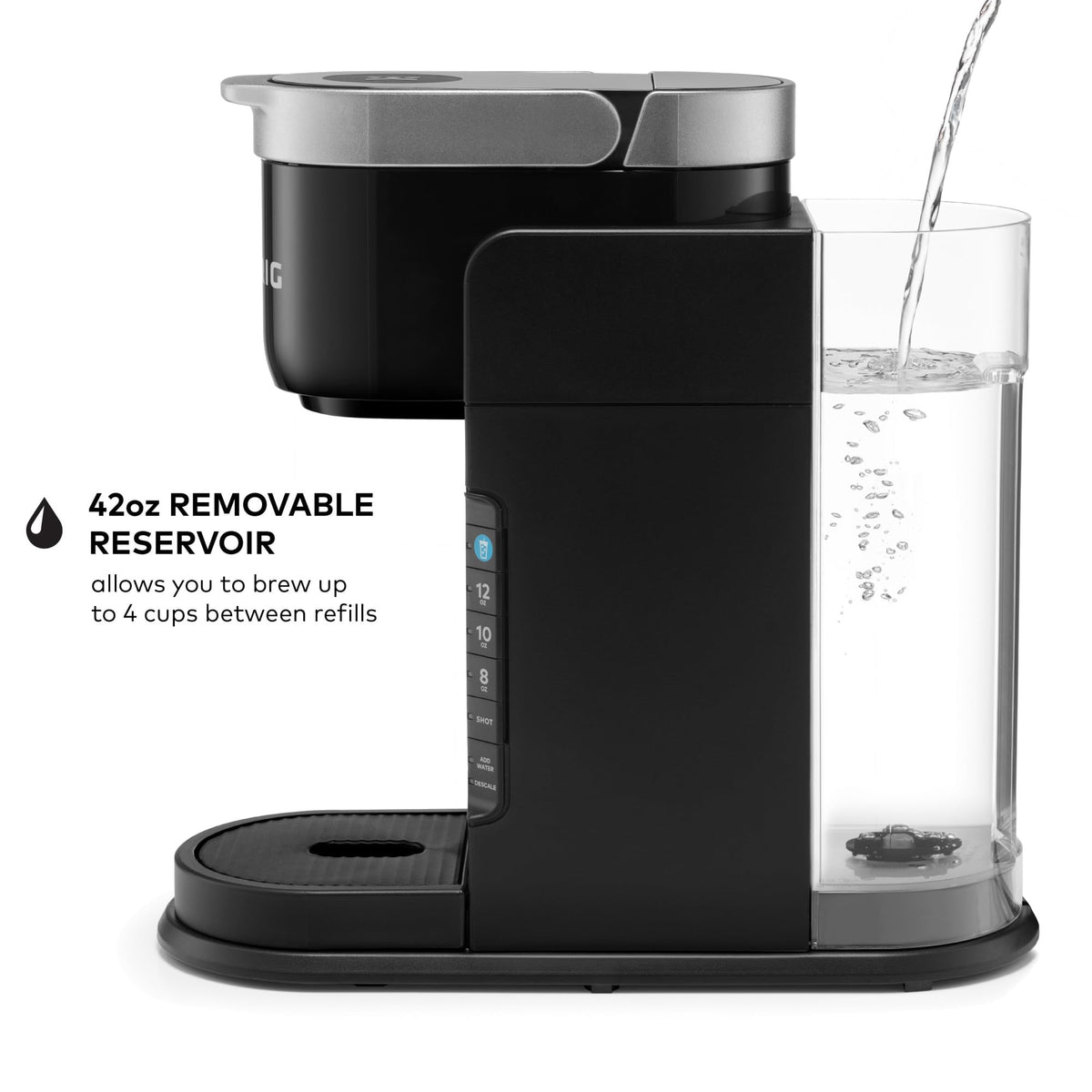 K Café Barista Bar Single Serve Coffee Maker and Frother