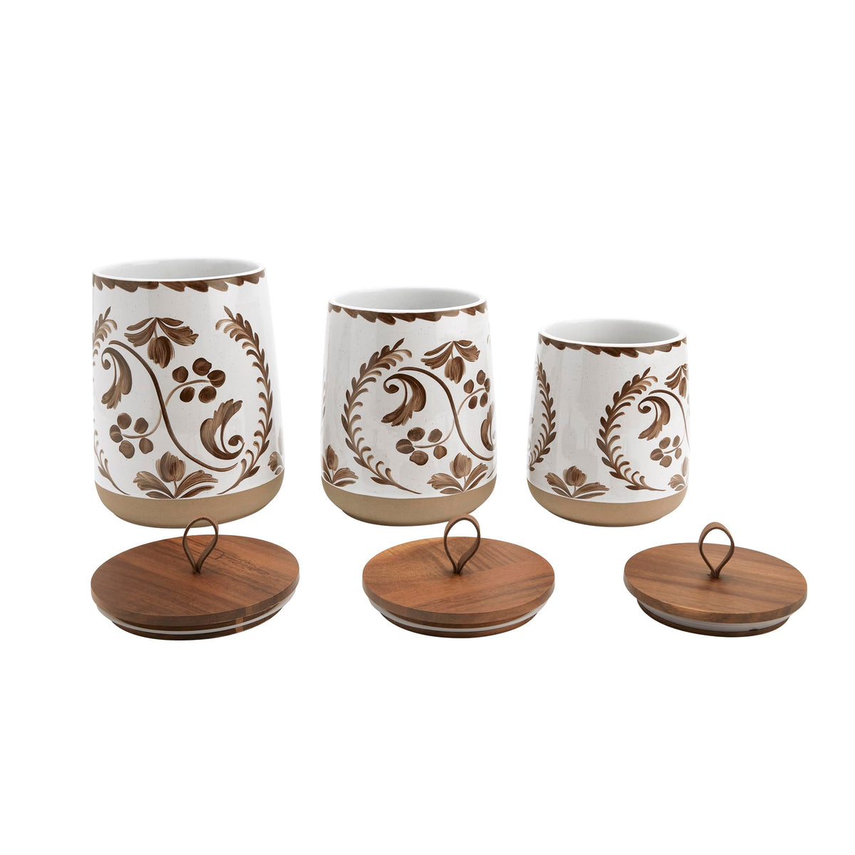 Tabletops Gallery Ceramic Canister Collection (3 Count)