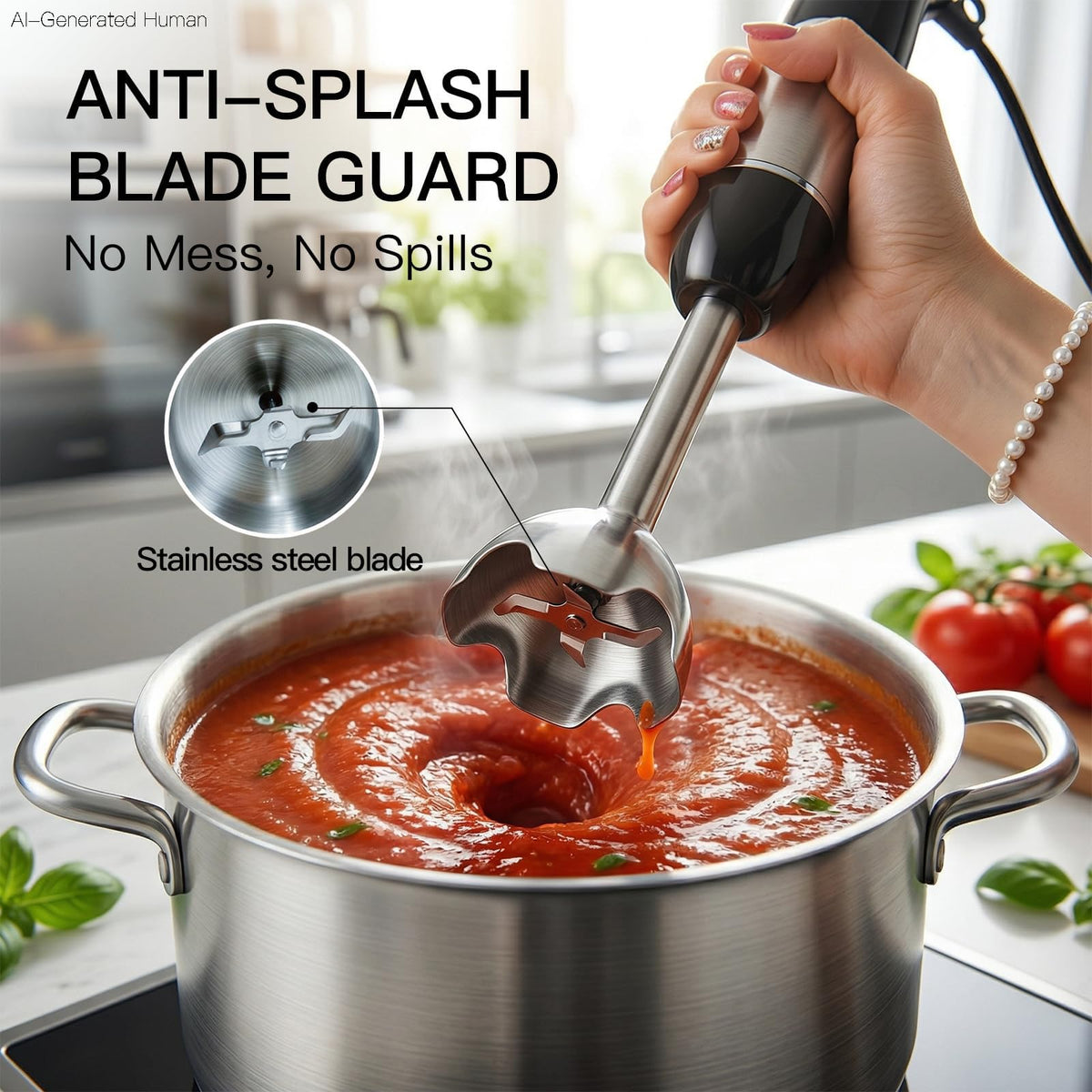 800W Immersion Hand Blender 5