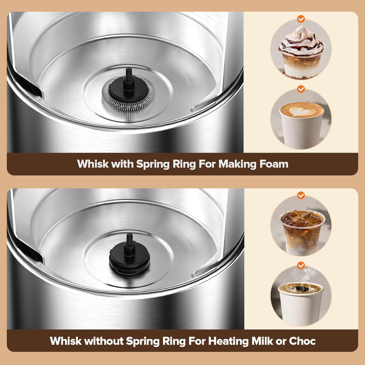 Milk Frother and Steamer