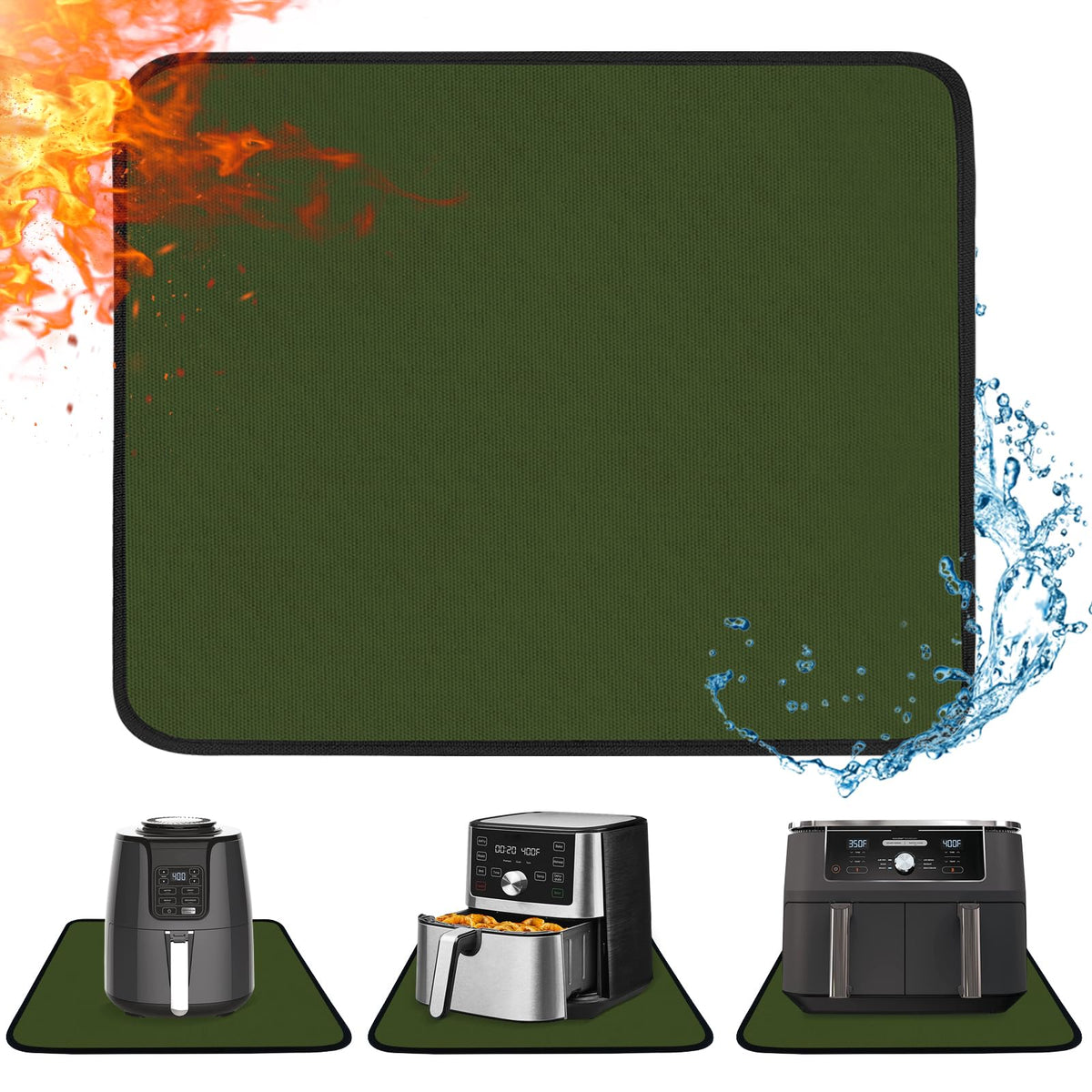 Heat Resistant Mats for Air Fryer on Countertop