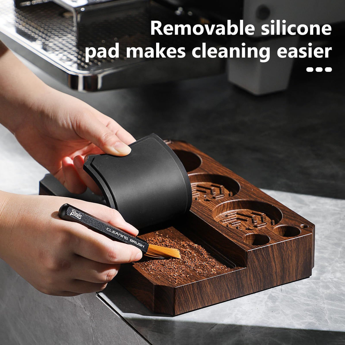 Multifunctional Espresso Tamping Station