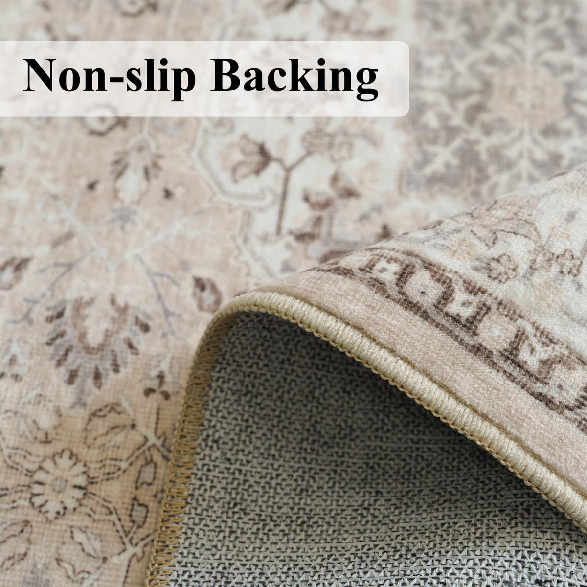 Washable 5x5 Square Area Rugs (25 Sq Ft)