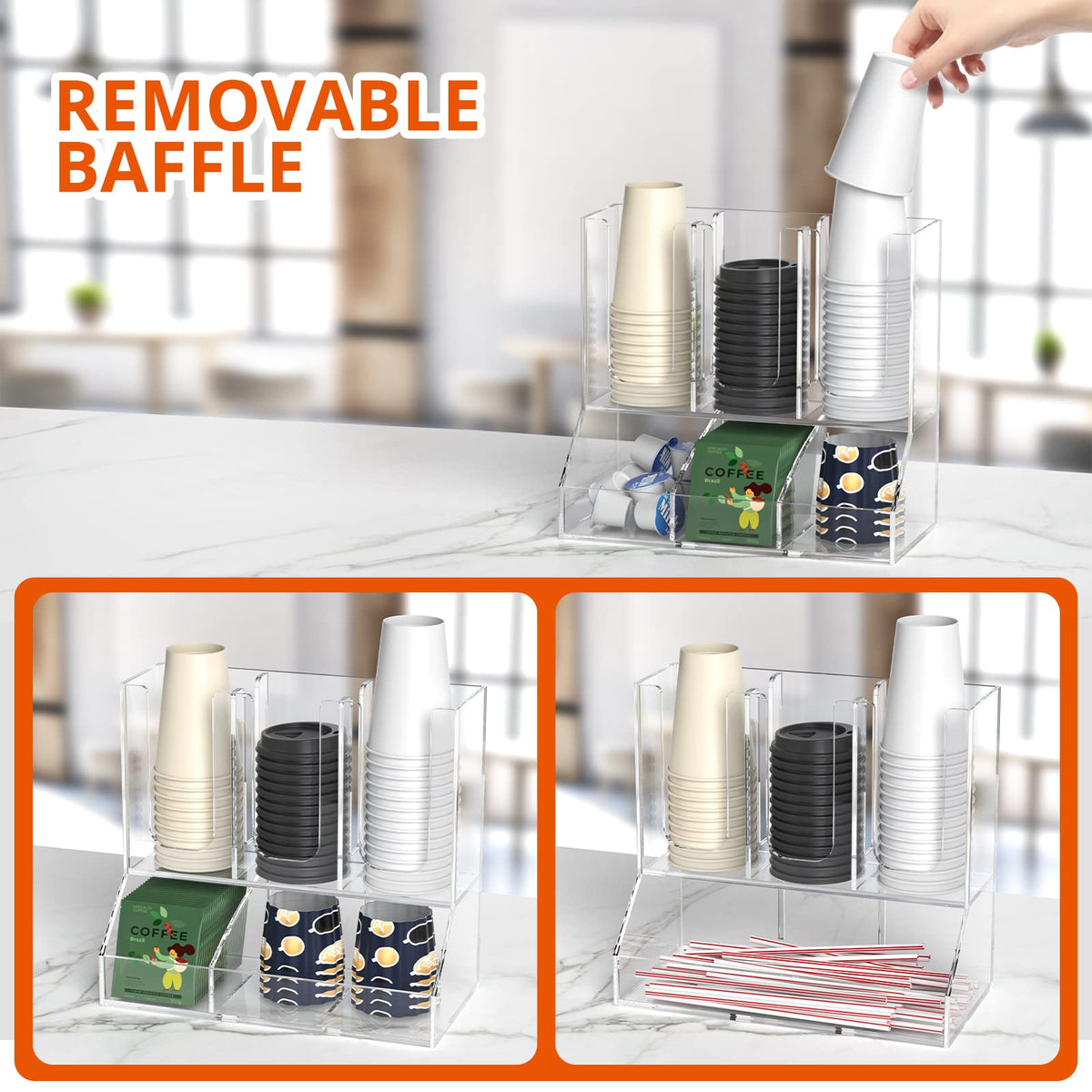 Cup and Lid Organizer