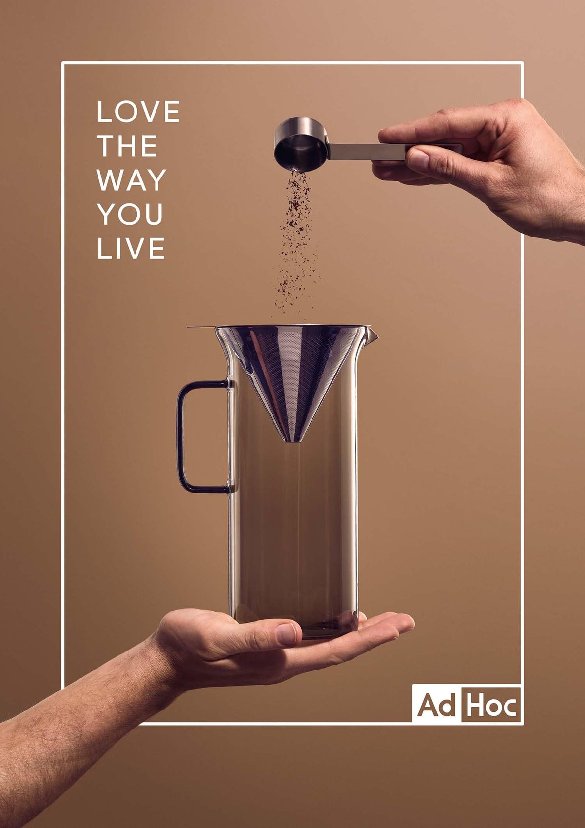 Impact Pour Over Coffee Maker with 1L Glass Container