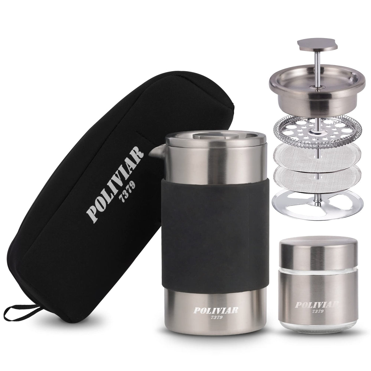 POLIVIAR French Press Coffee Maker