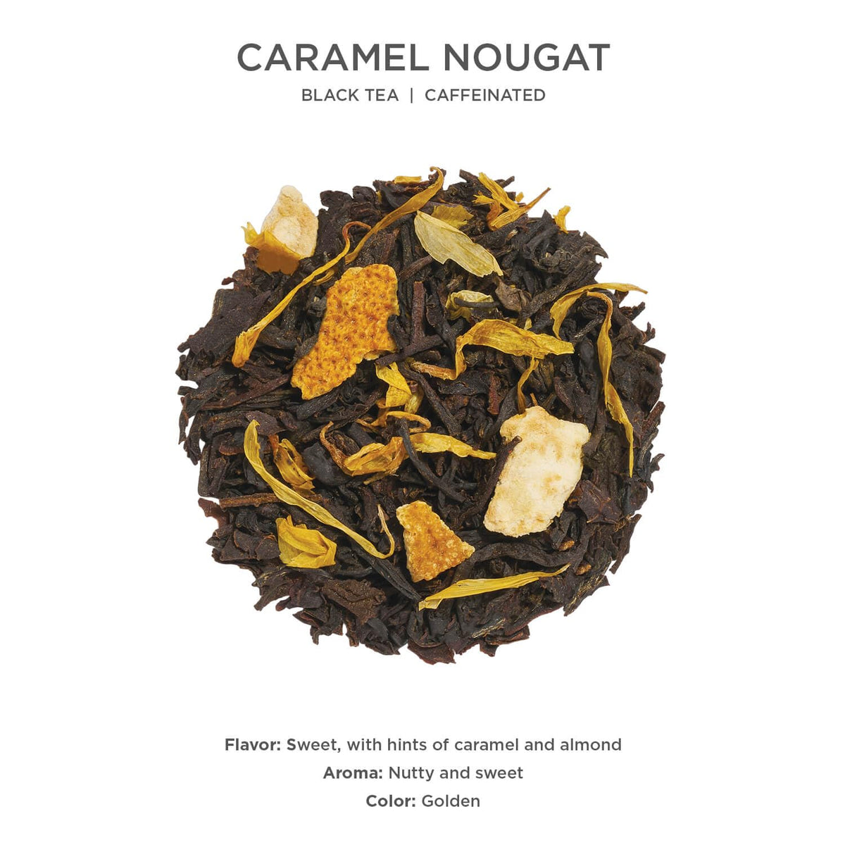 Caramel Nougat Loose Leaf Tea Canister (2.82 Ounce)