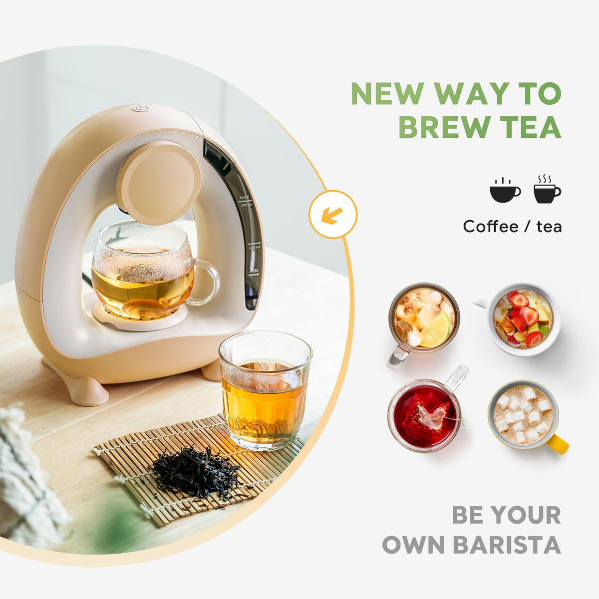 Pods and Grounds Single Serve Coffee Maker