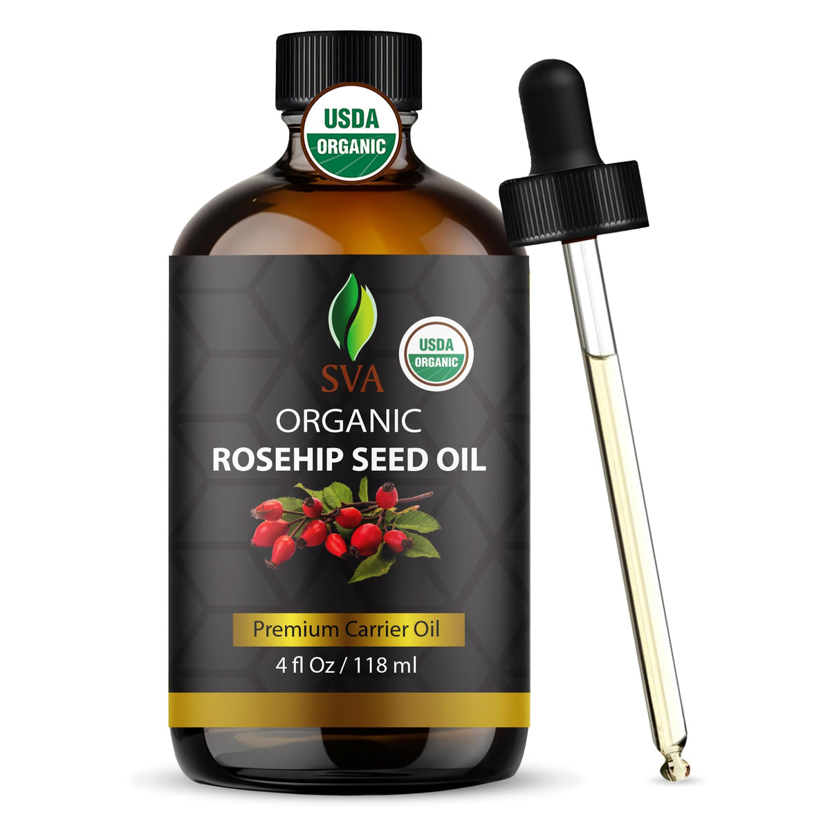 SVA Organic Rosehip Seed Oil (4 Fl Oz)