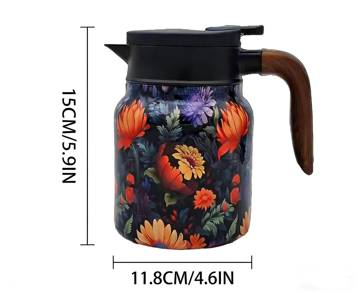 Vintage Floral Teapot with infuser