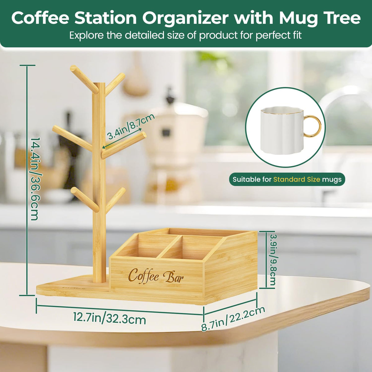 Mug Tree Holder Stand