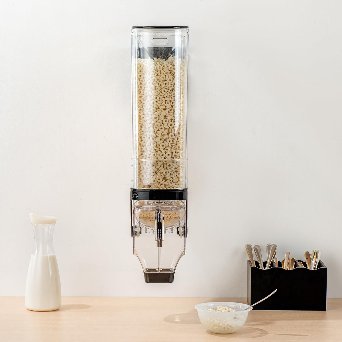 Cereal Dispenser 5 gal Plastic Wall
