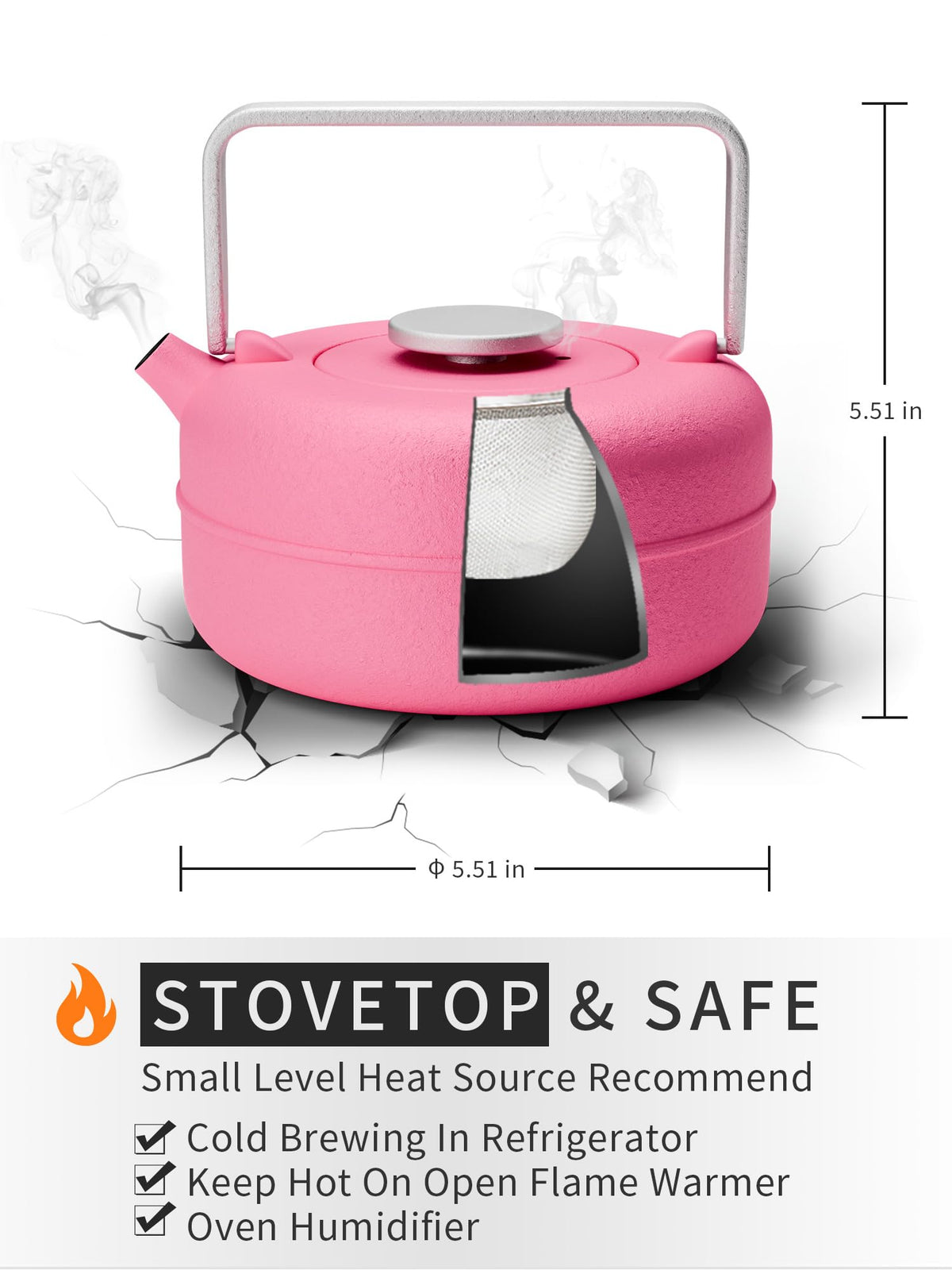 Teapot with Removable Infuser
