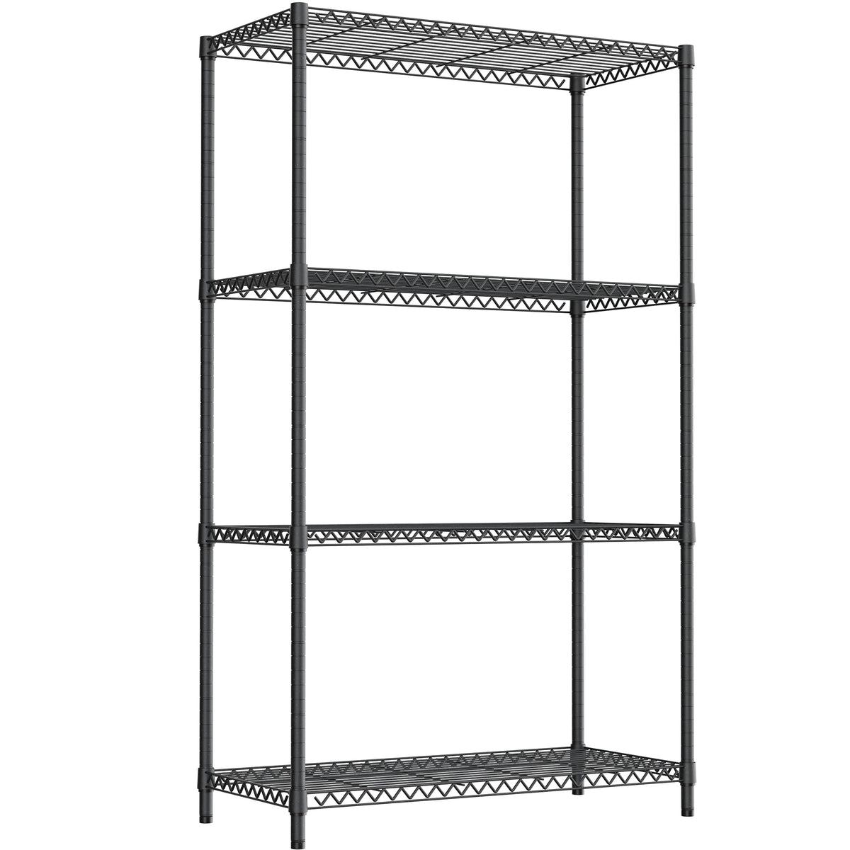 2400LBS 35.5" W Standing Shelf Units Wire Rust