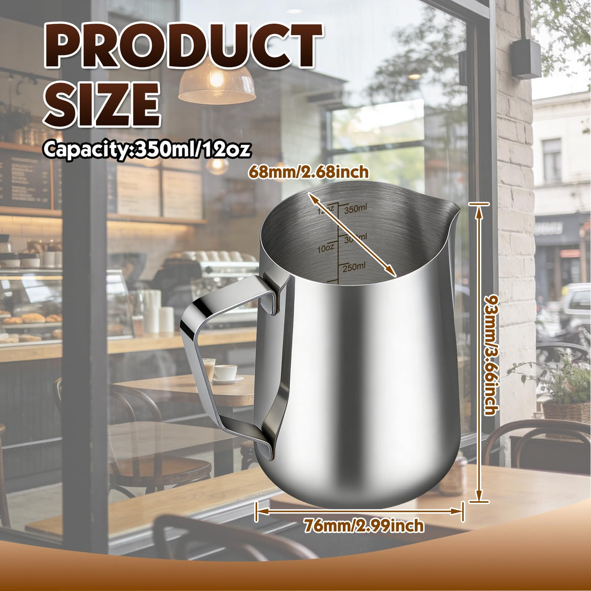 Milk Frothing Pitcher
